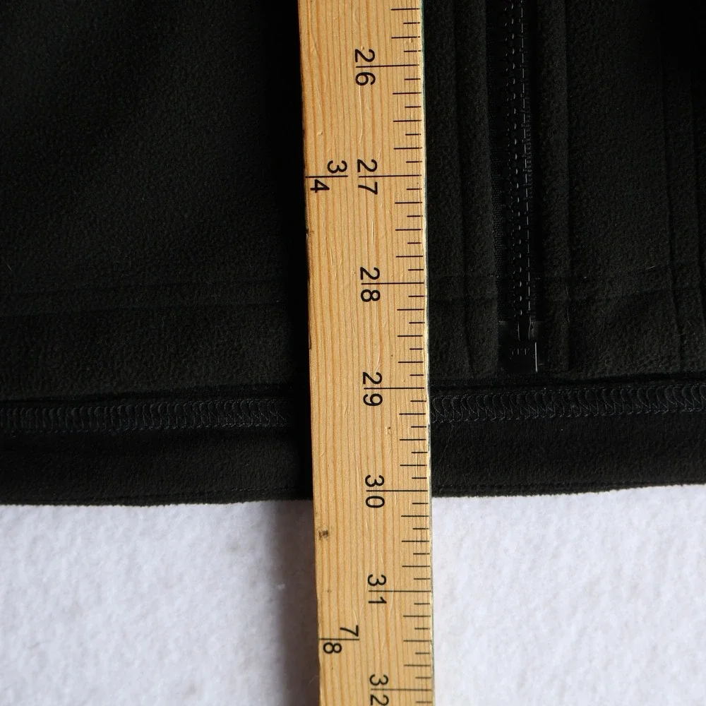 The North Face Men's Full Zip Windbreaker Windstopper Black Jacket Size XXL
